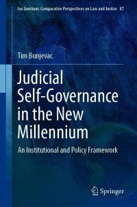 Omslagafbeelding: Judicial Self-Governance in the New Millennium 9789813365056