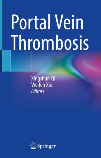 Cover image: Portal Vein Thrombosis 9789813365377