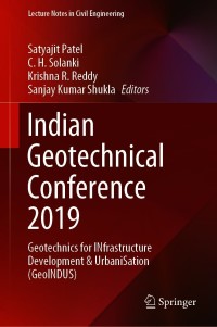 Imagen de portada: Indian Geotechnical Conference 2019 9789813365896