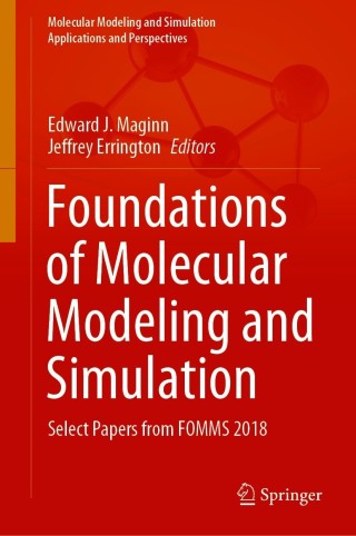 Cover image: Foundations of Molecular Modeling and Simulation 9789813366381