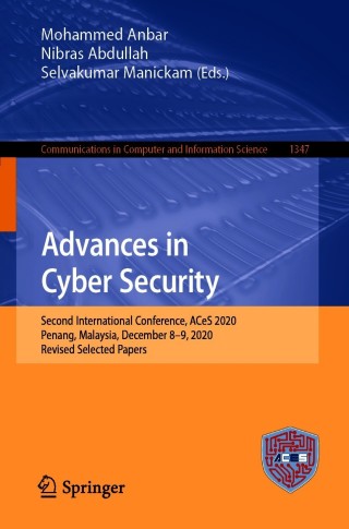 Imagen de portada: Advances in Cyber Security 9789813368347