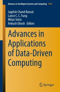 Cover image: Advances in Applications of Data-Driven Computing 9789813369184