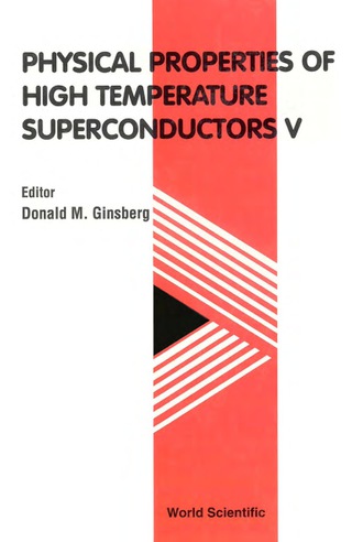 Imagen de portada: Physical Properties Of High Temperature Superconductors V 9789810224646
