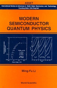 Imagen de portada: Modern Semiconductor Quantum Physics 9789810215996