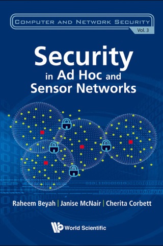 Imagen de portada: Security In Ad-hoc And Sensor Networks 9789814271080
