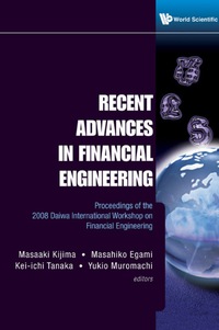 Imagen de portada: Recent Advances In Financial Engineering - Proceedings Of The 2008 Daiwa International Workshop On Financial Engineering 9789814273466