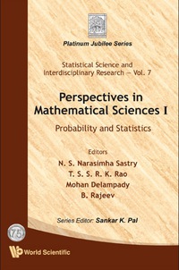 表紙画像: Perspectives In Mathematical Science I: Probability And Statistics 9789814273626