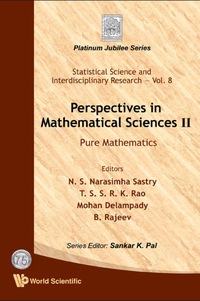 表紙画像: Perspectives In Mathematical Science Ii: Pure Mathematics 9789814273640