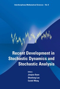 صورة الغلاف: RECENT DEVELOPMENT IN STOCHASTIC...(V8) 9789814277259