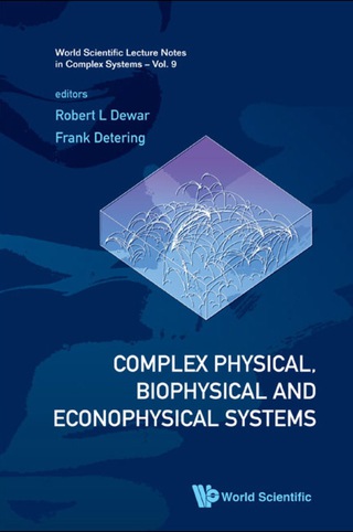 Cover image: COMPLEX PHYSICAL, BIOPHYSICAL & EC..(V9) 9789814277310