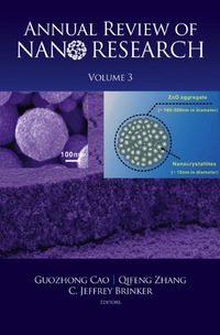 صورة الغلاف: Annual Review Of Nano Research, Volume 3 9789814280518