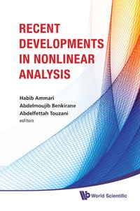 Cover image: RECENT DEVELOPMENTS IN NONLINEAR ANALY.. 9789814295567