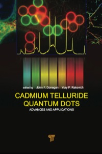 Imagen de portada: Cadmium Telluride Quantum Dots 1st edition 9789814316057