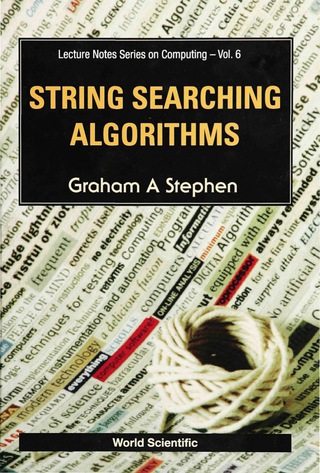 صورة الغلاف: STRING SEARCHING ALGORITHMS         (V3) 9789810218294