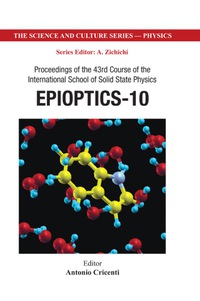Cover image: EPIOPTICS-10 9789814322393