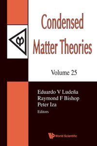 Imagen de portada: Condensed Matter Theories, Volume 25 - Proceedings Of The 33rd International Workshop 9789814340786