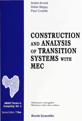 Cover image: CONSTRUCTION & ANALYSIS OF...       (V3) 9789810219222