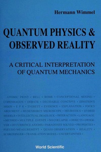 Cover image: QUANTUM PHYSICS & OBSERVED REALITY 9789810210106