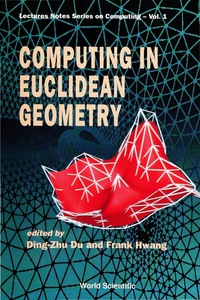 Imagen de portada: Computing in Euclidean Geometry (V1) 9789810209667