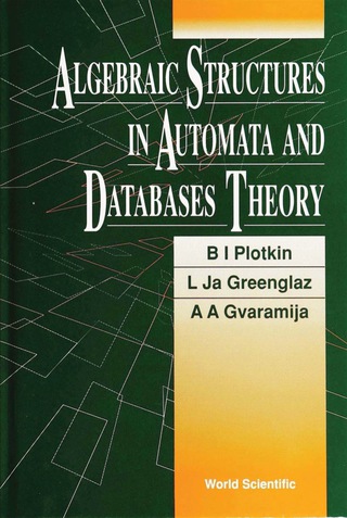 Titelbild: ALGEBRAIC STRUCTURES IN AUTOMATA...(V13) 9789810209360