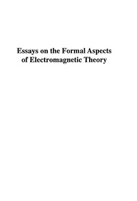 Cover image: ESSAYS ON THE FORMAL ASPECTS  OF ELECTRO 9789810208547