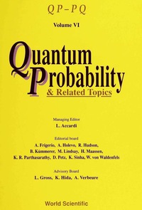 Cover image: QUANTUM PROBABILITY & RELATED TOP...(V6) 9789810206802