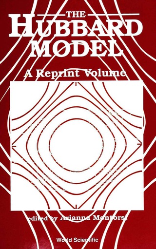 Cover image: HUBBARD MODEL,THE  (B/H) 9789810205850
