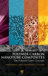 صورة الغلاف: Polymer Carbon Nanotube Composites 1st edition 9789814310932
