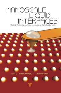Cover image: Nanoscale Liquid Interfaces 1st edition 9789814316453