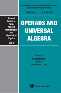 صورة الغلاف: Operads And Universal Algebra - Proceedings Of The International Conference 9789814365116