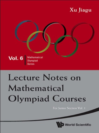 Cover image: LEC NOTE MATH OLYM: JNR SEC (V1) 9789814293532