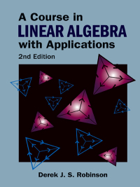 Titelbild: COURSE IN LINEAR ALGEBRA APPLN 2ED 2nd edition 9789812700247