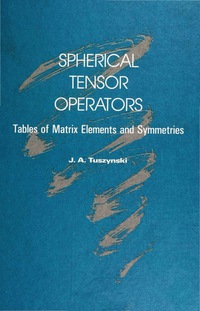 Imagen de portada: SPHERICAL TENSOR OPERATORS 9789810202835