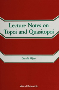 Cover image: TOPOI & QUASITOPOI, LECTURE NOTES ON 9789810201531