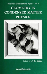 صورة الغلاف: GEOMETRY IN CONDENSED MATTER...     (V9) 9789810200893