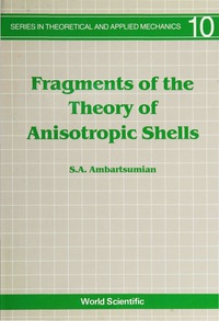 Titelbild: FRAGMENTS OF THE THEORY OF ANIST...(V10) 9789810200251