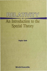 Cover image: RELATIVITY:AN INTRO TO THE SPECIAL THEOR 9789971506124