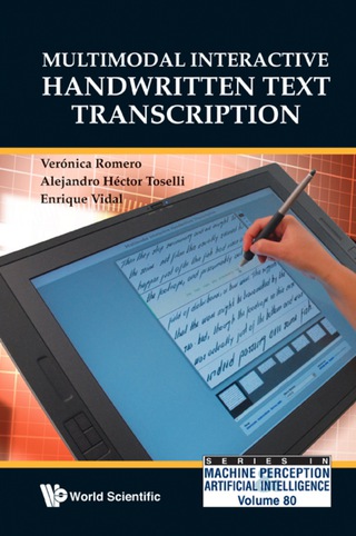 Cover image: Multimodal Interactive Handwritten Text Transcription 9789814390330