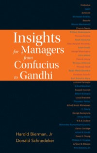 Cover image: INSIGHT FOR MNGR FR CONFUCIUS TO GANDHI 9789814365086