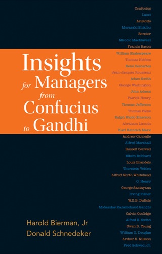 Cover image: Insights for Managers from Confucius to Gandhi 9789814365086