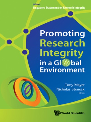 Omslagafbeelding: Promoting Research Integrity in a Global Environment 9789814340977