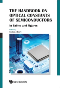 Cover image: OPTICAL CONSTANTS OF SEMICONDUCTORS 9789814405973