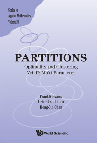 Omslagafbeelding: PARTITIONS: VOL II: MULTI-PARAMETER 9789814412346