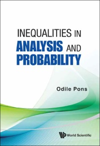 Cover image: INEQUALITIES IN ANALYSIS AND PROBABILITY 9789814412575