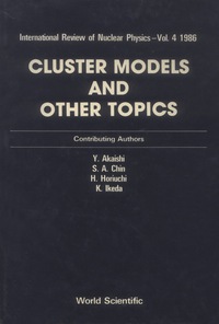 Imagen de portada: Cluster Models And Other Topics 1st edition 9789971500771