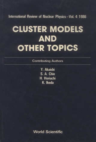 Cover image: Cluster Models And Other Topics 1st edition 9789971500771