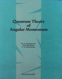 Imagen de portada: Quantum Theory Of Angular Momemtum 1st edition 9789971501075
