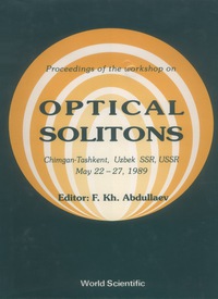 Cover image: OPTICAL SOLITONS 9789810203030