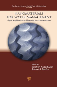 Cover image: Nanomaterials for Water Management 1st edition 9789814463478