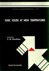 Cover image: IONIC SOLIDS AT HIGH TEMPERATURES   (V2) 9789971503352